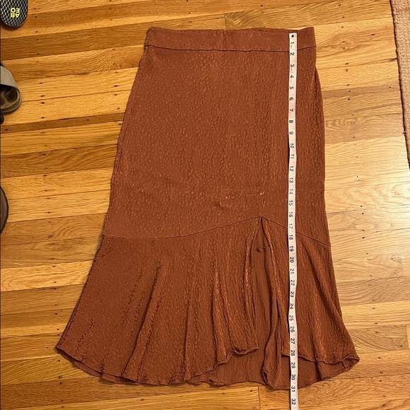 Madewell Rust Midi Skirt - Picture 11 of 13